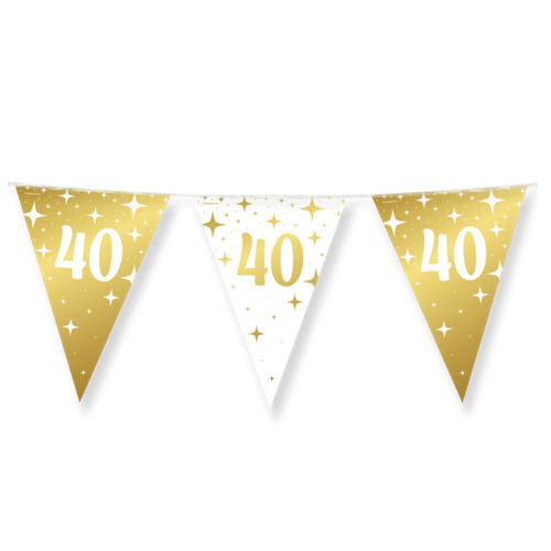 Vlaggenlijn 40 jaar Fancy party 10m