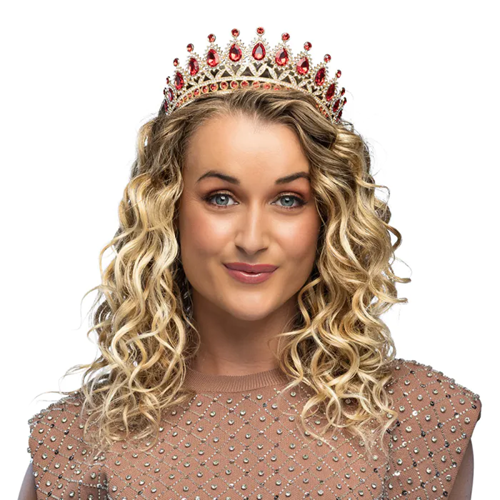 Tiara metaal Royal Christine