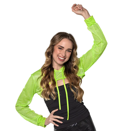 Visnet bolero neon groen