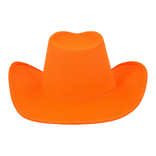 Cowboyhoed neon oranje