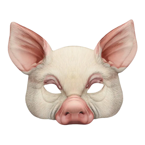 Halfmasker varken