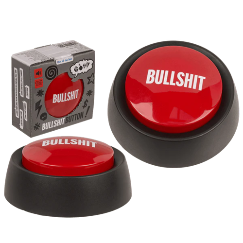 Drukknop Bullshit