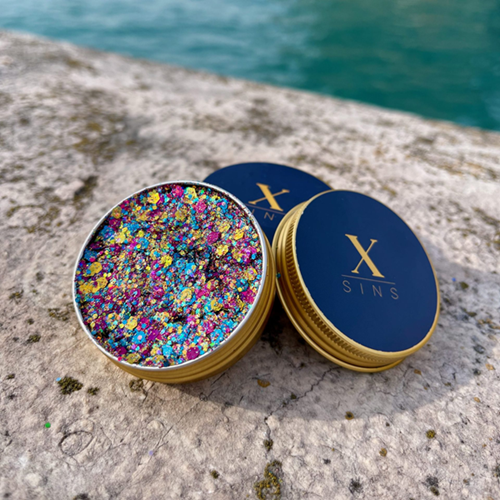 X Sins chunky glitter cream Candyworld