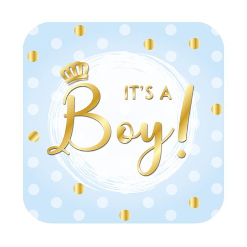 Deurbord It's a boy