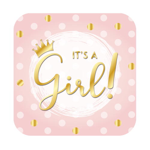 Deurbord It's a girl