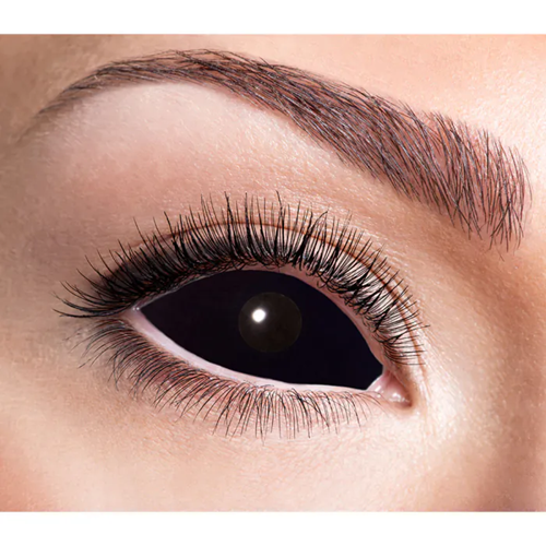 Sclera lenzen Black Eye 6 maanden