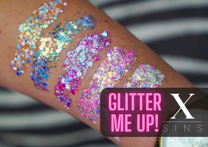 Chunky glitter cream