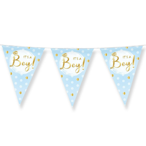 Vlaggenlijn It's a boy 10m