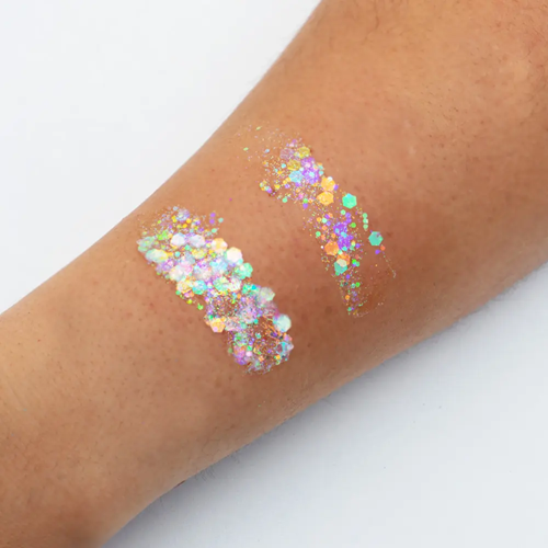 X Sins chunky glitter cream Snow white