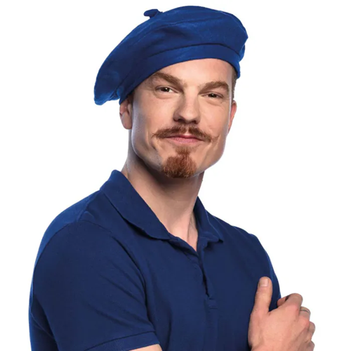 Alpino baret blauw