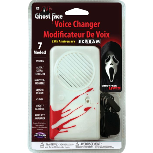 Ghost face voice changer