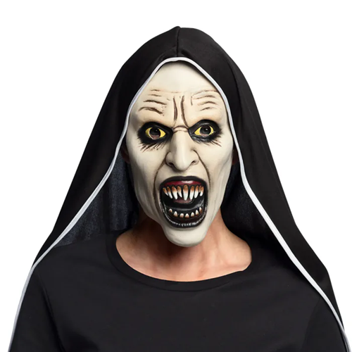Masker screaming nun met kap