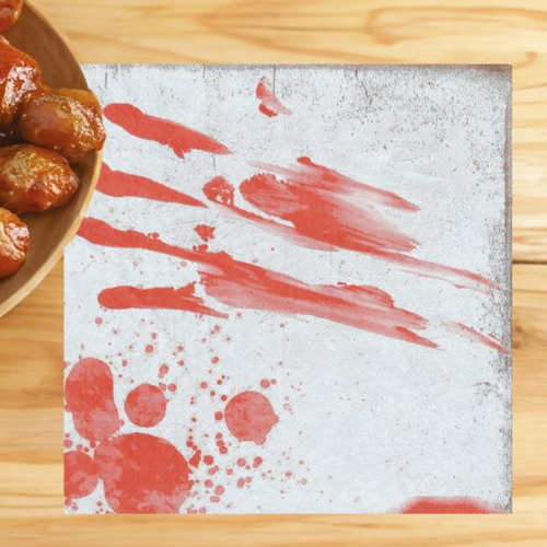 Servetten Bloody 16x16cm 20st