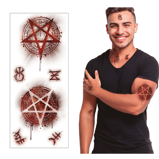 Wond tattoo Satanic
