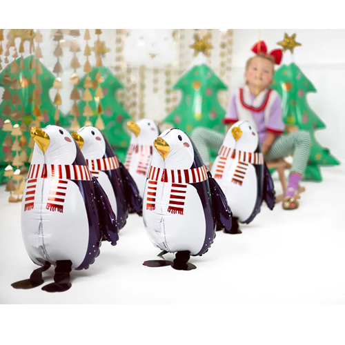 Folieballon Airwalker Pinguïn 42cm