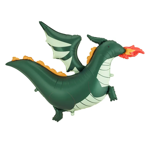 Folieballon Draak 120cm