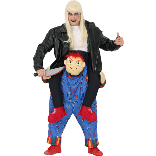 Gedragen door Chucky kostuum