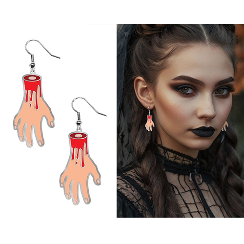 Oorbellen Halloween handjes