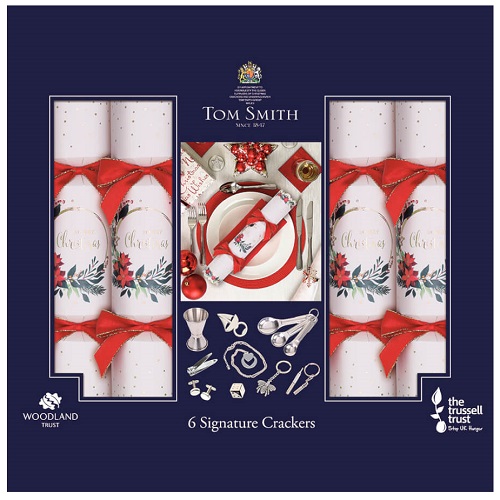 6 st. Christmas Crackers Traditional Signature 14 inch XAMTS2902