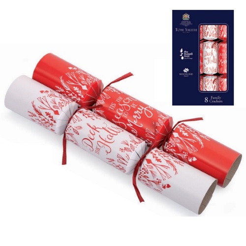 8 st. Christmas Crackers Contemporary Family 12 inch XAMTS1407