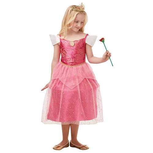 Aurora Glitter and Sparkle jurkje Large 7-8 jaar