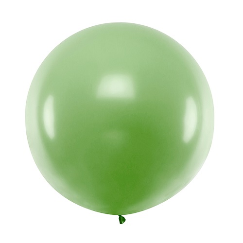 Ballon rond 50cm groen per stuk