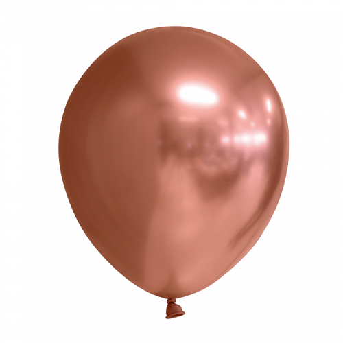 Ballonnen koper chrome 10 stuks