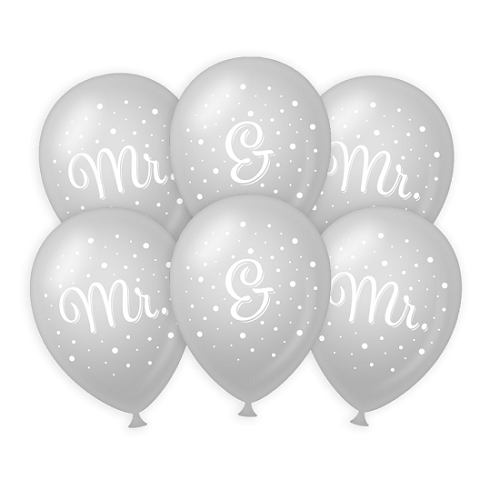 Ballonnen Mr & Mr 6st