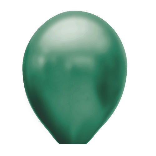 Ballonnen turquoise metallic 100 stuks