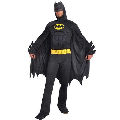 Batman kostuum muscle chest volwassen - Large