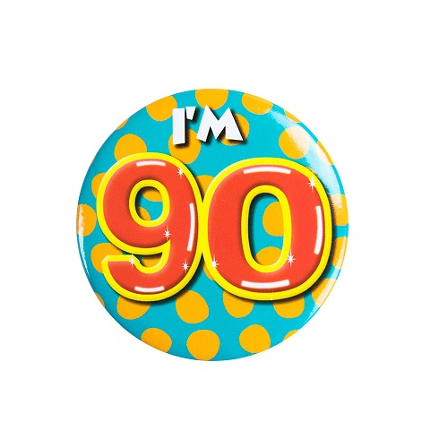 Button 90 jaar