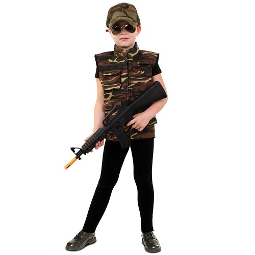 Camouflage vest kind