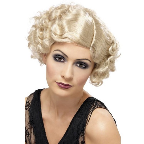 Charleston pruik blond