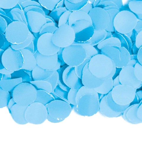 Confetti 100 gram licht blauw