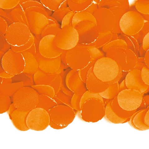 Confetti 100 gram  oranje