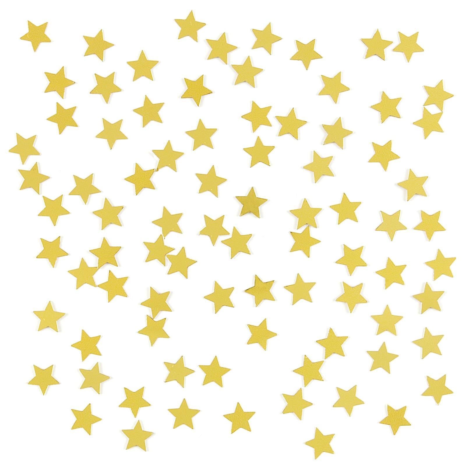 Confetti sterretjes goud