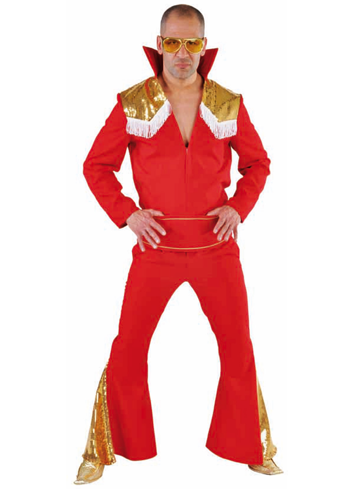 Cowboy Elvis rood - Small