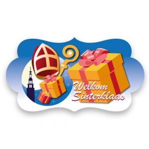Deurbord Sinterklaas cadeau
