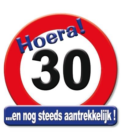 Deurbord verkeersbord 30