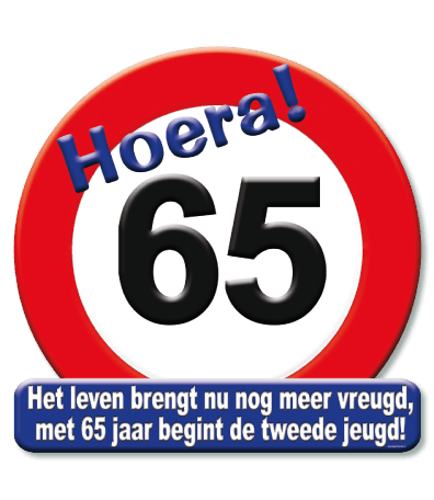 Deurbord verkeersbord 65