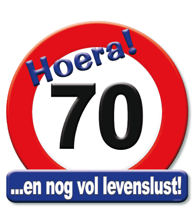 Deurbord verkeersbord 70