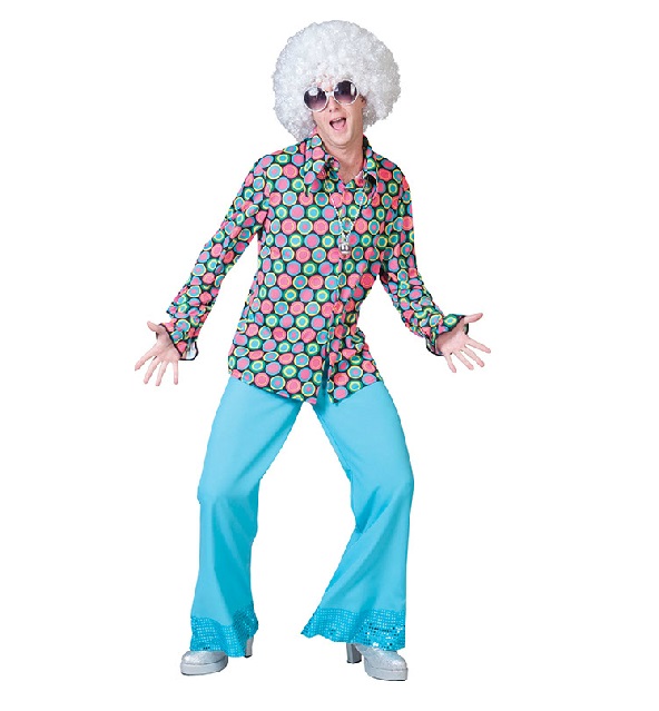 Disco blouse polkadot