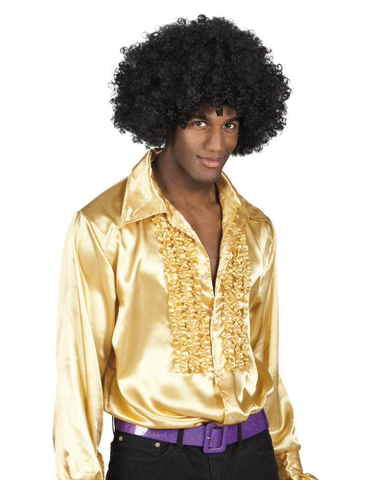 Disco ruche blouse goud