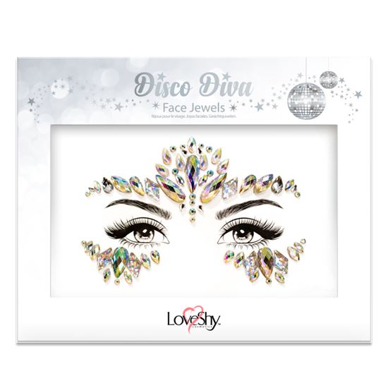 Face and body jewels Disco diva model 018