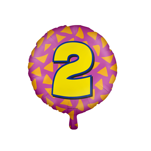 Folieballon happy 2 jaar