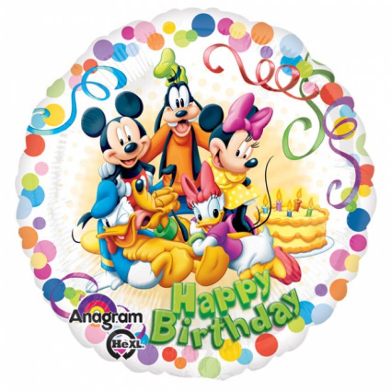 Folieballon Mickey & Friends Party - 45cm