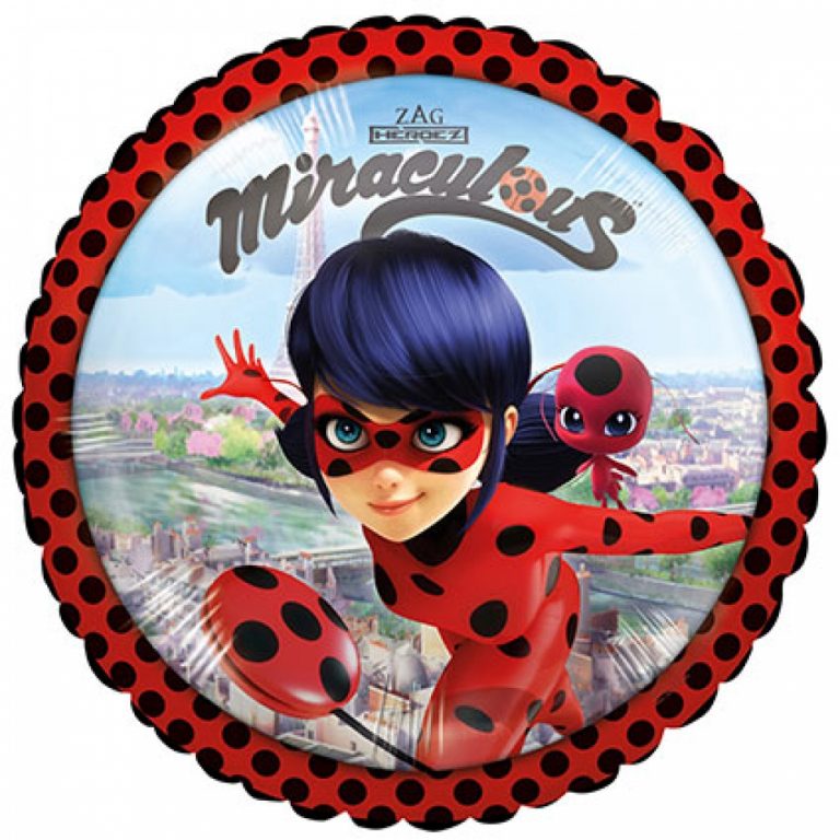 Folieballon Miraculous 43 cm