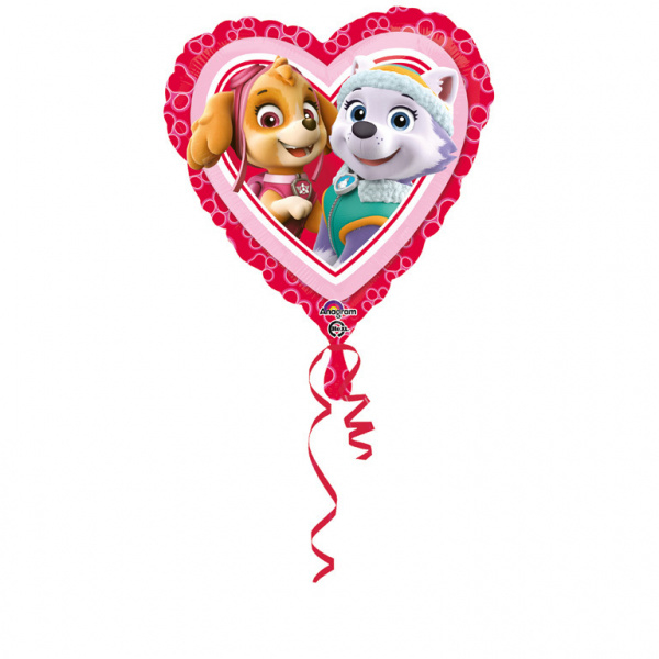 Folieballon Paw Patrol Hart 43cm