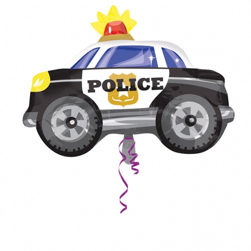 Folieballon politie auto