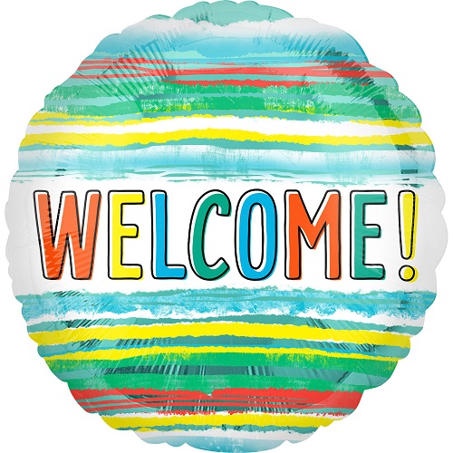Folieballon welcome!